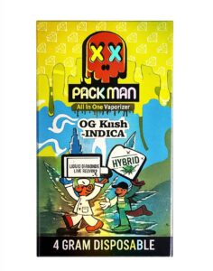 Pack Man Disposable Vape OG Kush