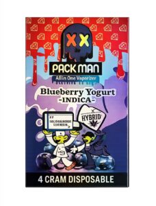 Blueberry Yogurt Packman vapes