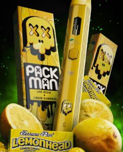 Packman Vape Thc, packman vape Lemon head, packman vape gen 2
