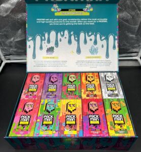 Packman live diamonds vape Gen2 2 gram disposable device