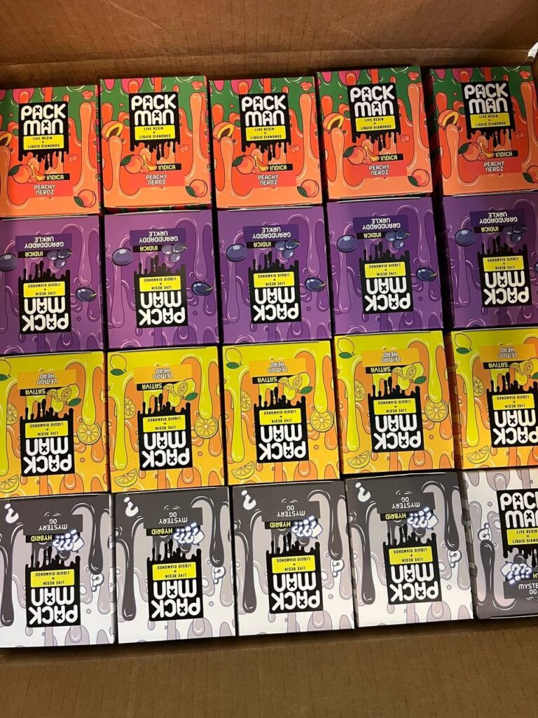 How to operate pack man vape