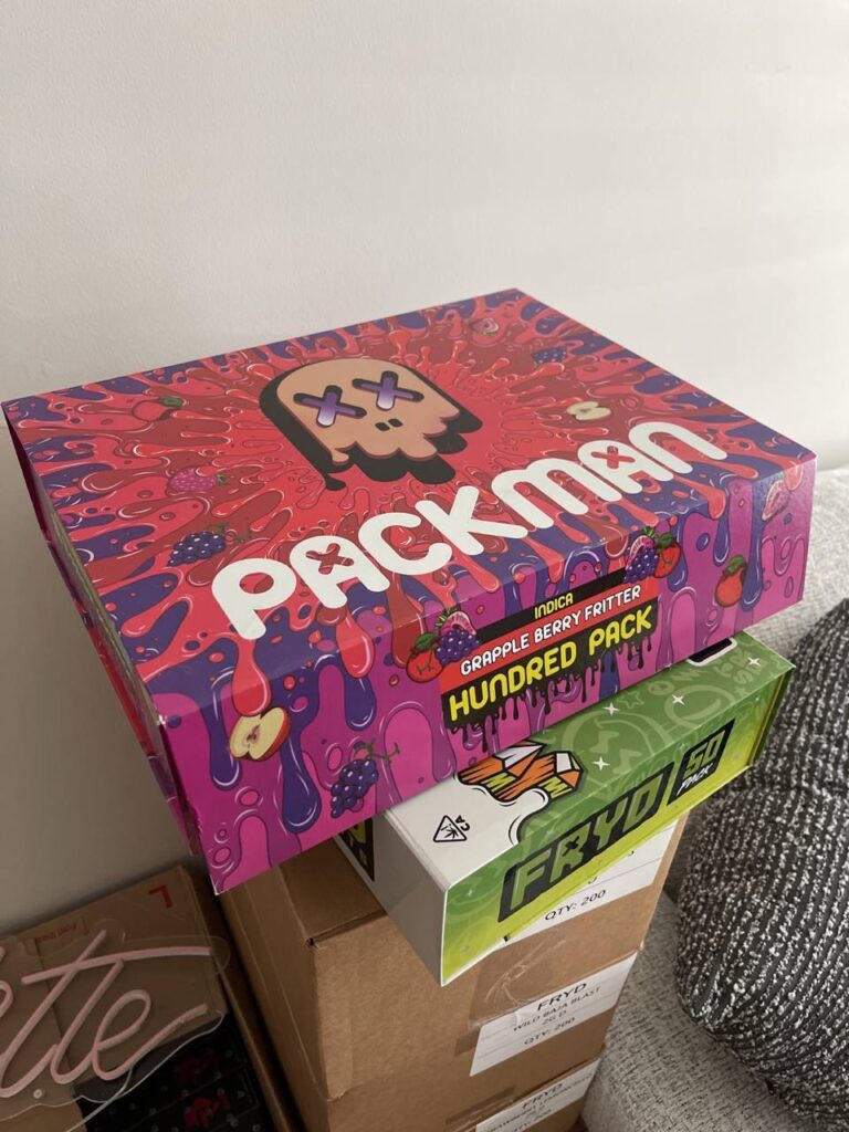 Packman vape settings