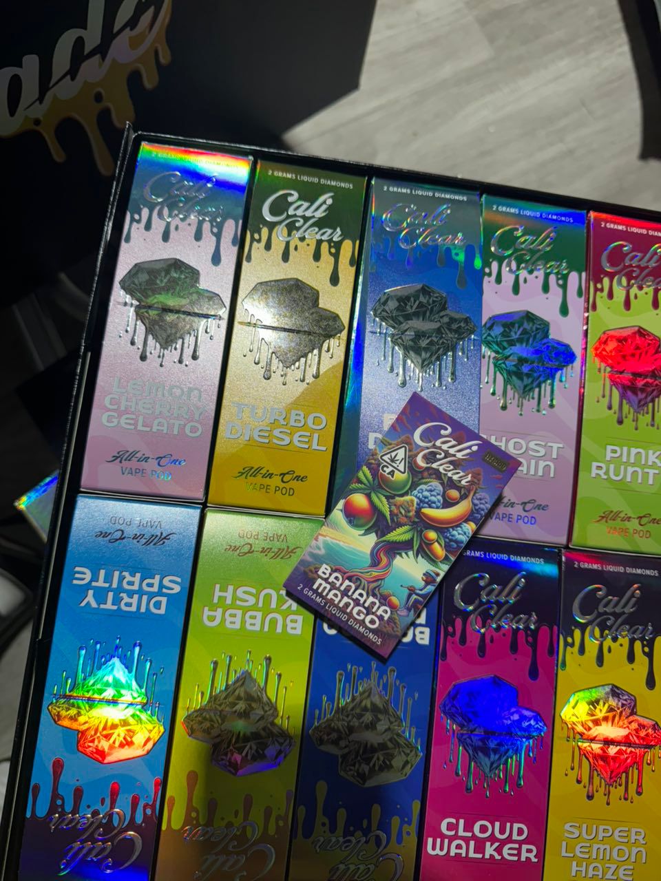Cali Clear Carts 2G