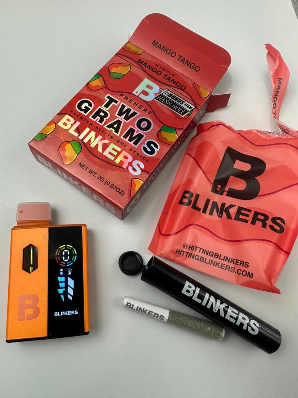 blinkers disposable