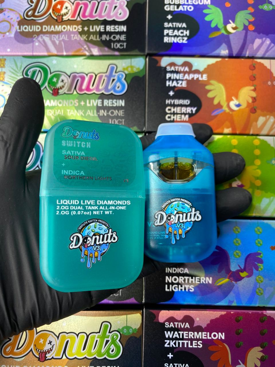 donuts disposable 2 gram