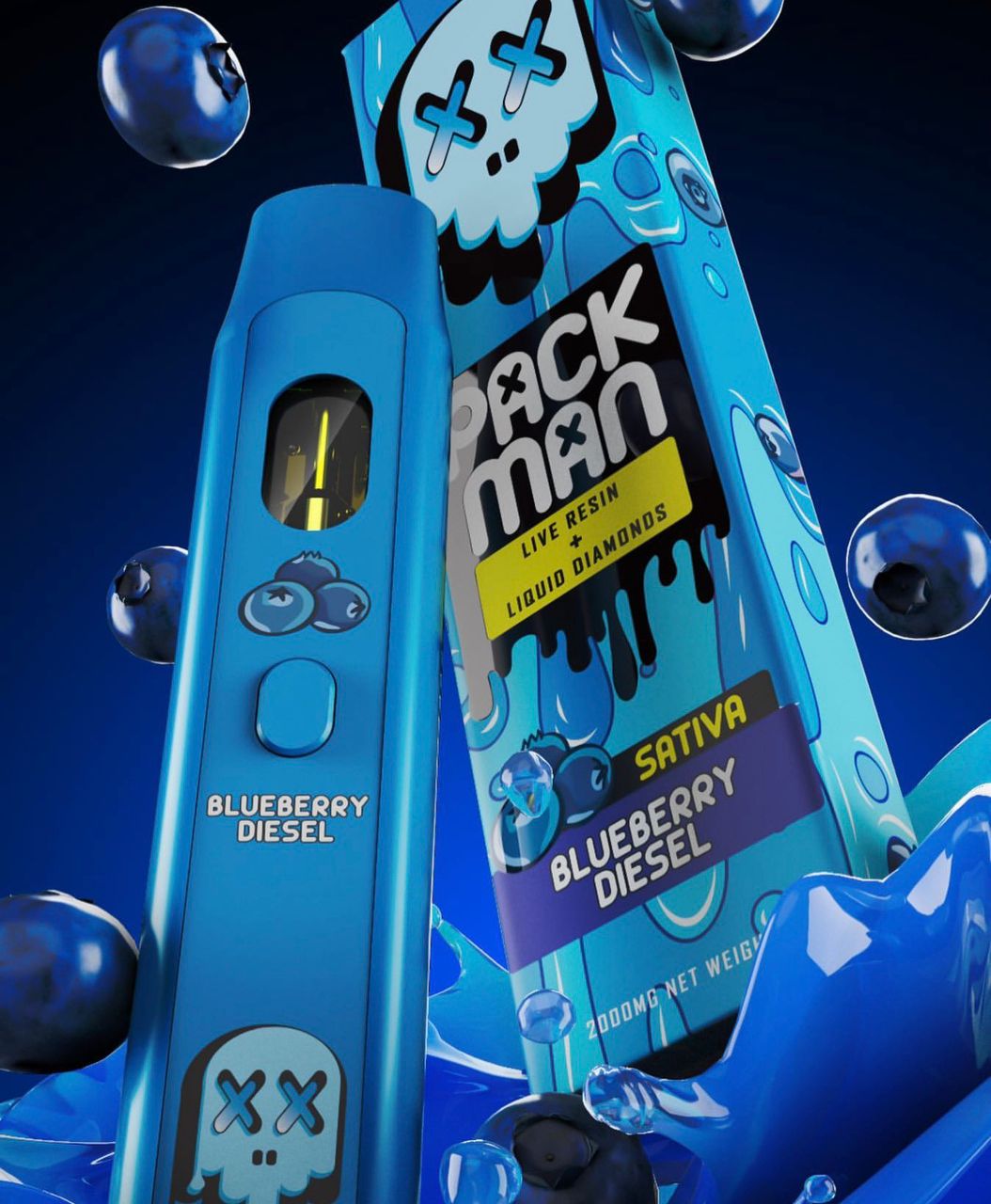 packman blueberry diesel