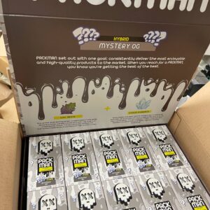 Pack man carts 2000mg Mystery OG 2 gram disposable vape
